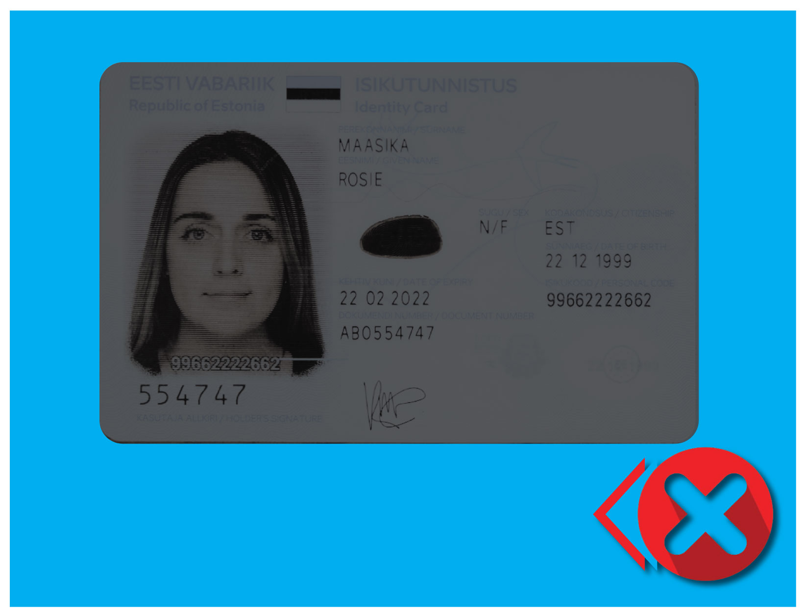 ID Front Sample 3